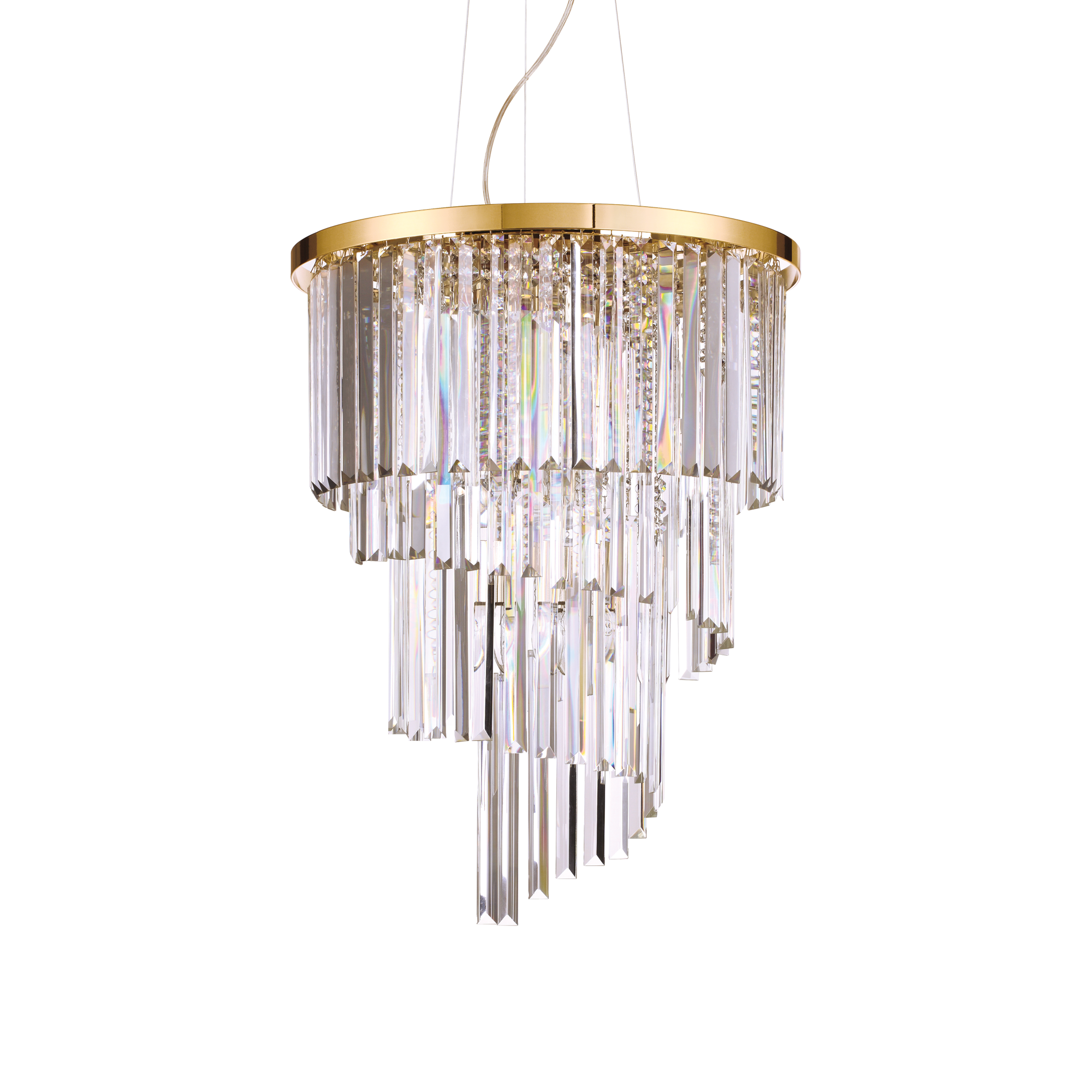 Lustre Dor Carlton Sp Par Ideal Lux Clairage