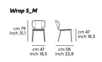 MIDJ tabouret réglable en hauteur TOY (Cat. SF, structure M1 - tissu et  métal) - Amoble Design
