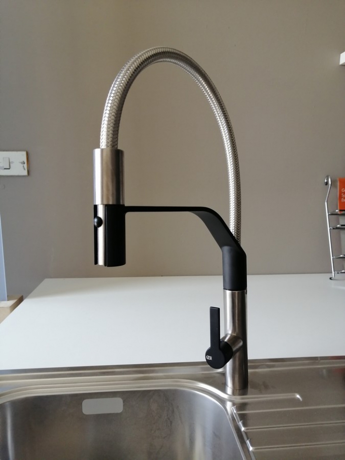 Miscelatore Gessi Con Doccetta.Gessi Miscelatore Mesh 60005 Rubinetteria Da Cucina Arredamento Pari