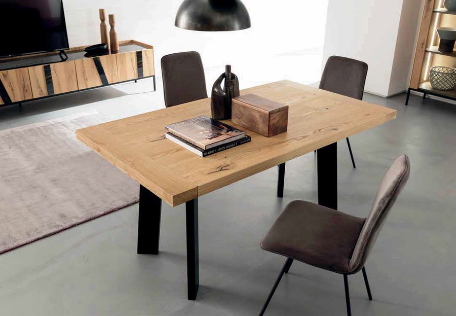 Altacorte Extensible Square Table West - Ausziehbare Tische