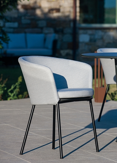 Vermobil Armchair Desiree Fabric DE320 - Outdoor-Sessel | Gleiche Möbel