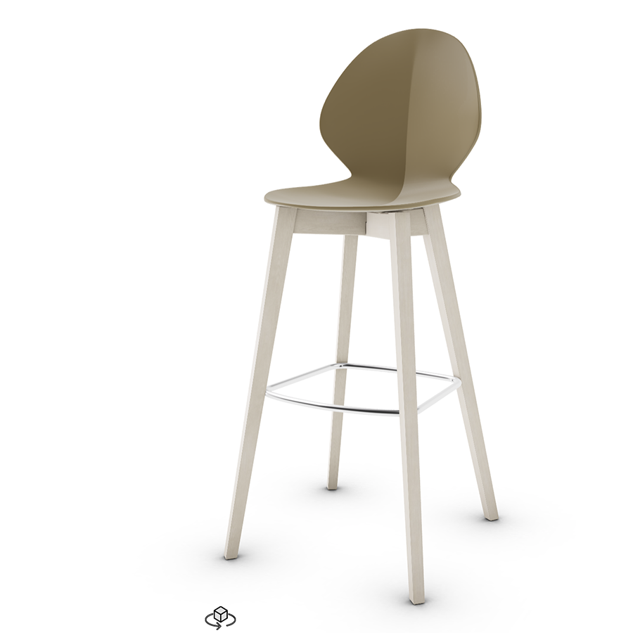 Calligaris Stool BASIL CS1495 - Stools | Equal furnishings