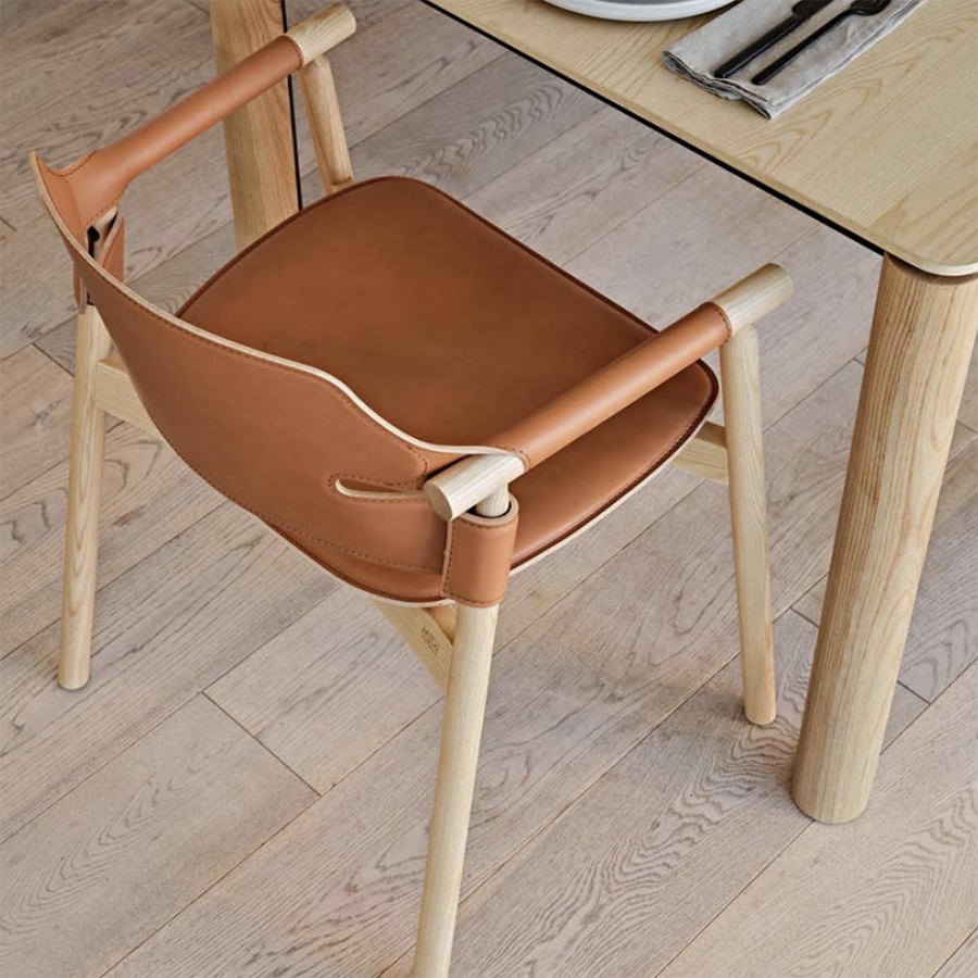 Suite PL CU wooden chair by Midj